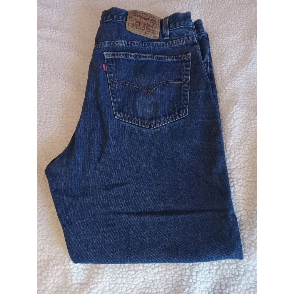Levi's 541 Blue Jeans 40x30 Regular Fit Straight Leg